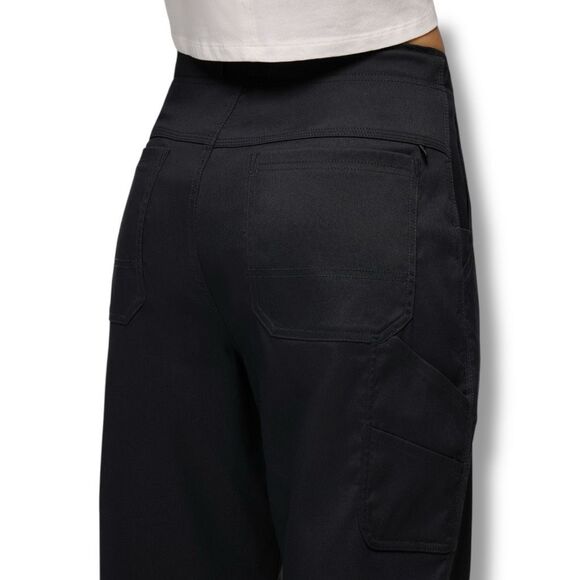 NWT prAna Stretch Zion Cinch Pant Womens Size Large L In Black - Picture 6 of 8